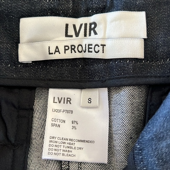 LVIR LA  Denim Project Cargo Pants Straight Leg NEW Size Small - Picture 8 of 9